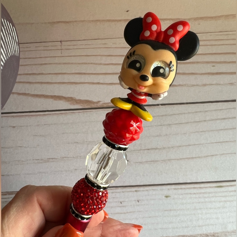 Disney Doorables “Minnie Mouse” Beaded Pen - Picture 4 of 10